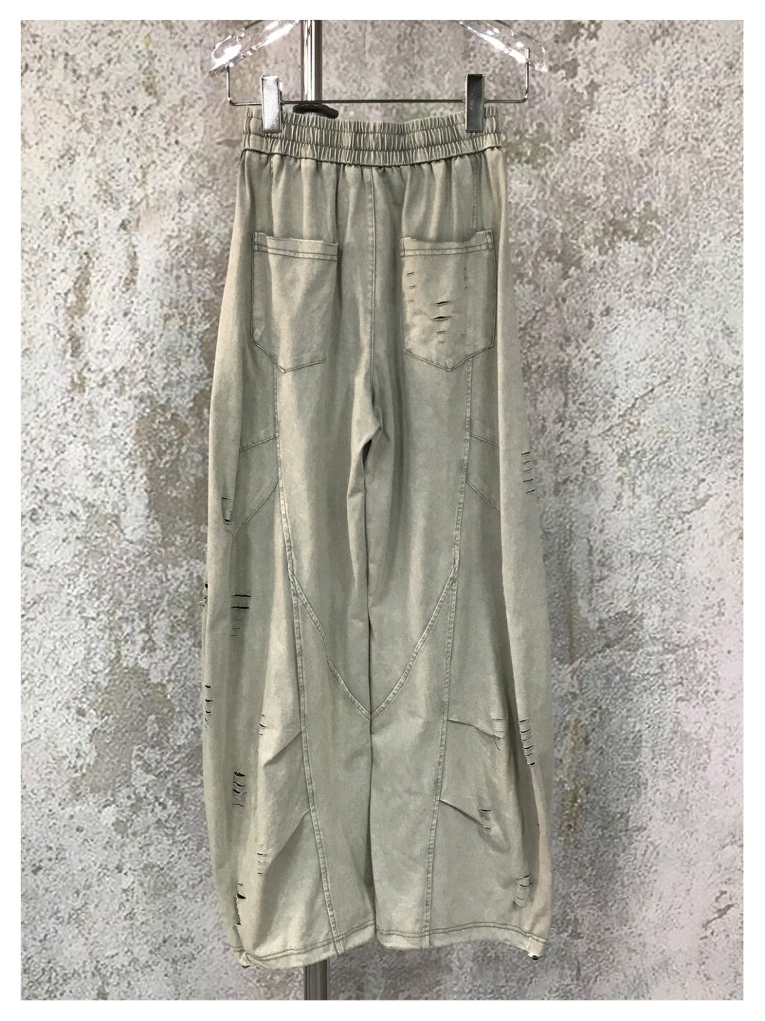 American High-Street Washed Relaxed Pants - Urban Minimalism Redefined」
