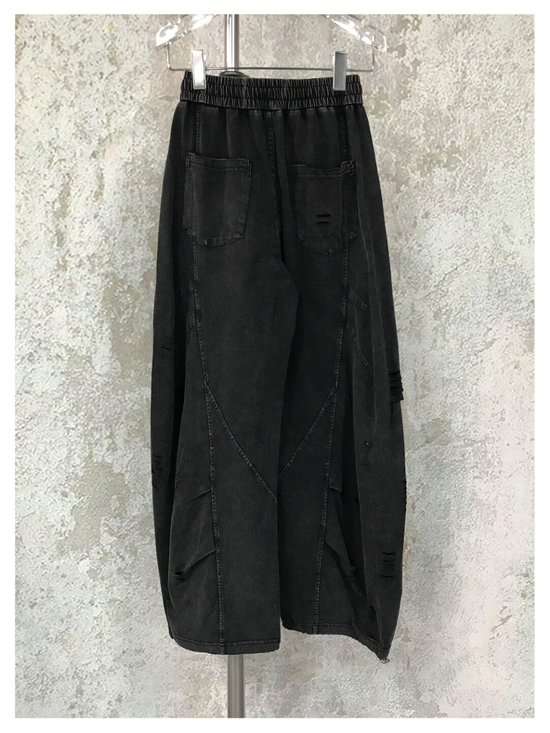 American High-Street Washed Relaxed Pants - Urban Minimalism Redefined」