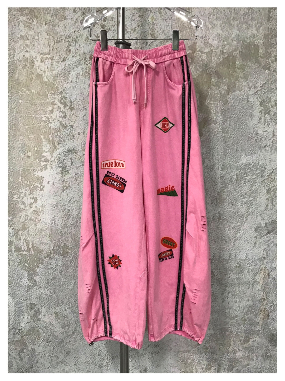 American High-Street Washed Relaxed Pants - Urban Minimalism Redefined」