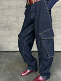 Retro Utility Denim Jeans - Vintage Workwear Reinvented」