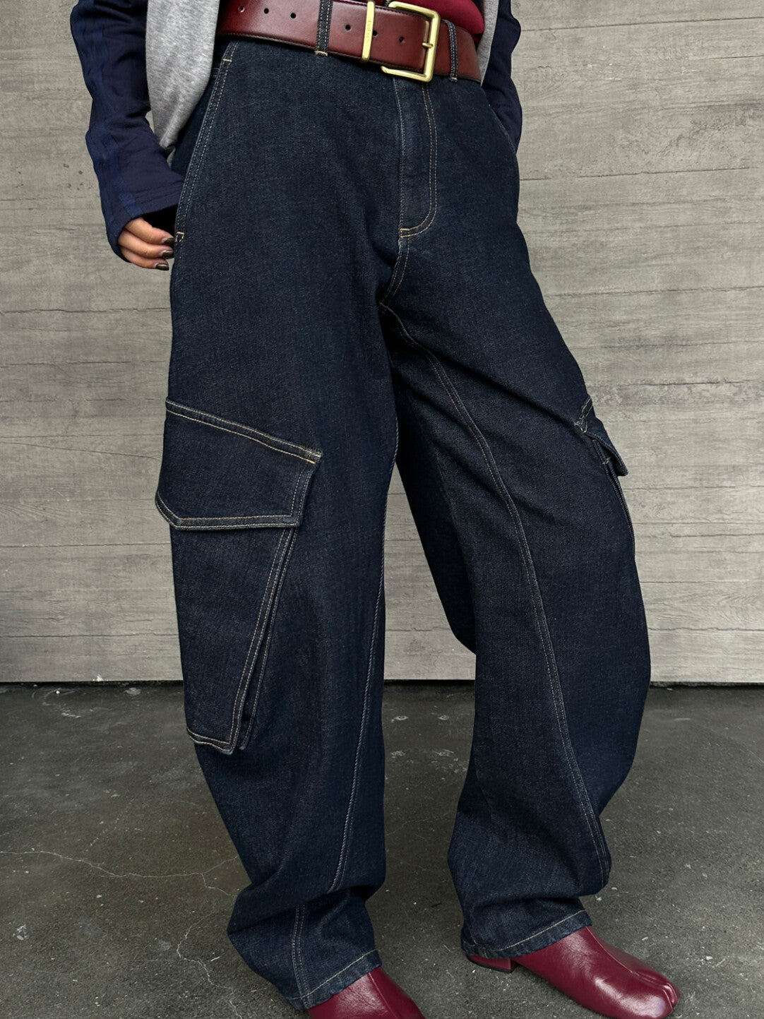 Retro Utility Denim Jeans - Vintage Workwear Reinvented」