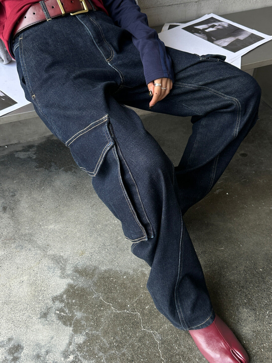 Retro Utility Denim Jeans - Vintage Workwear Reinvented」