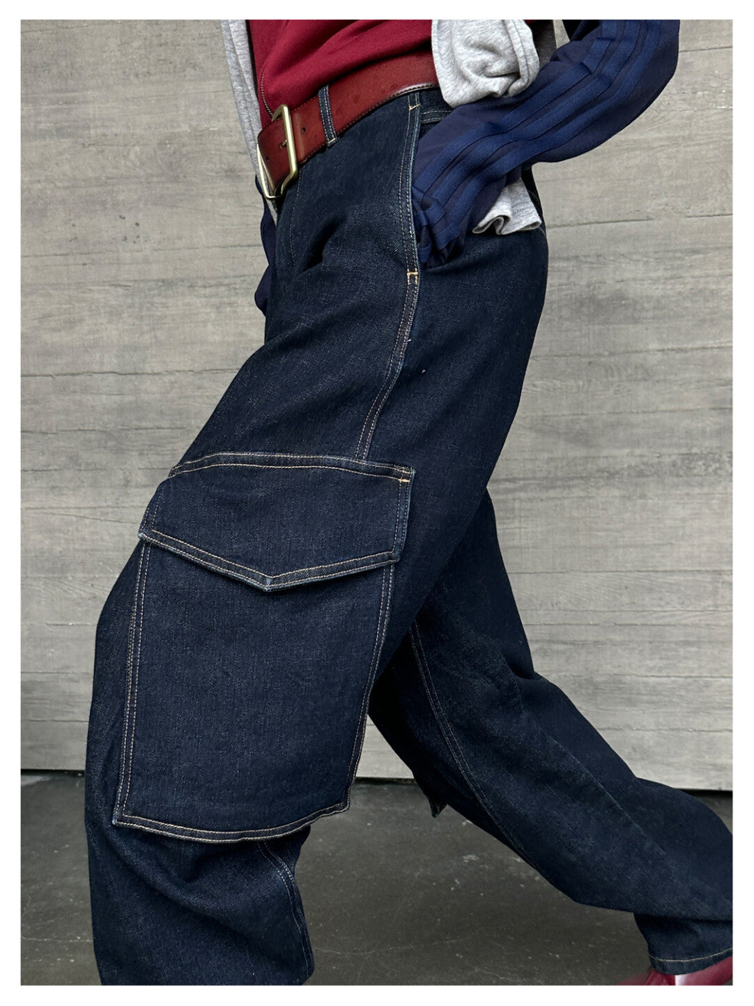 Retro Utility Denim Jeans - Vintage Workwear Reinvented」
