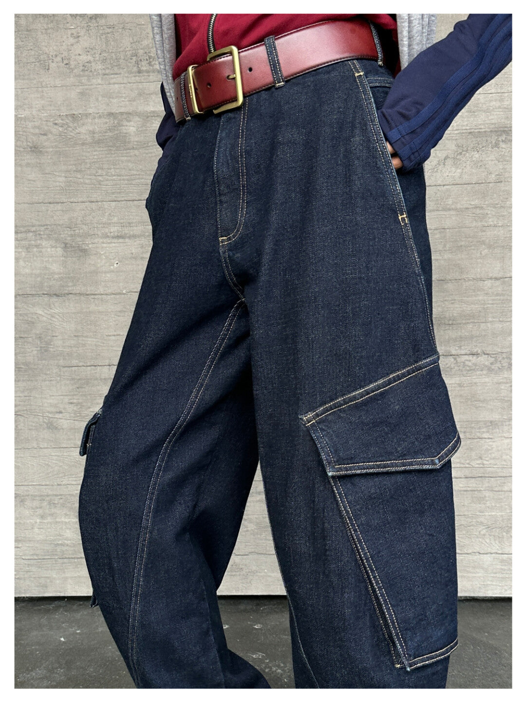 Retro Utility Denim Jeans - Vintage Workwear Reinvented」