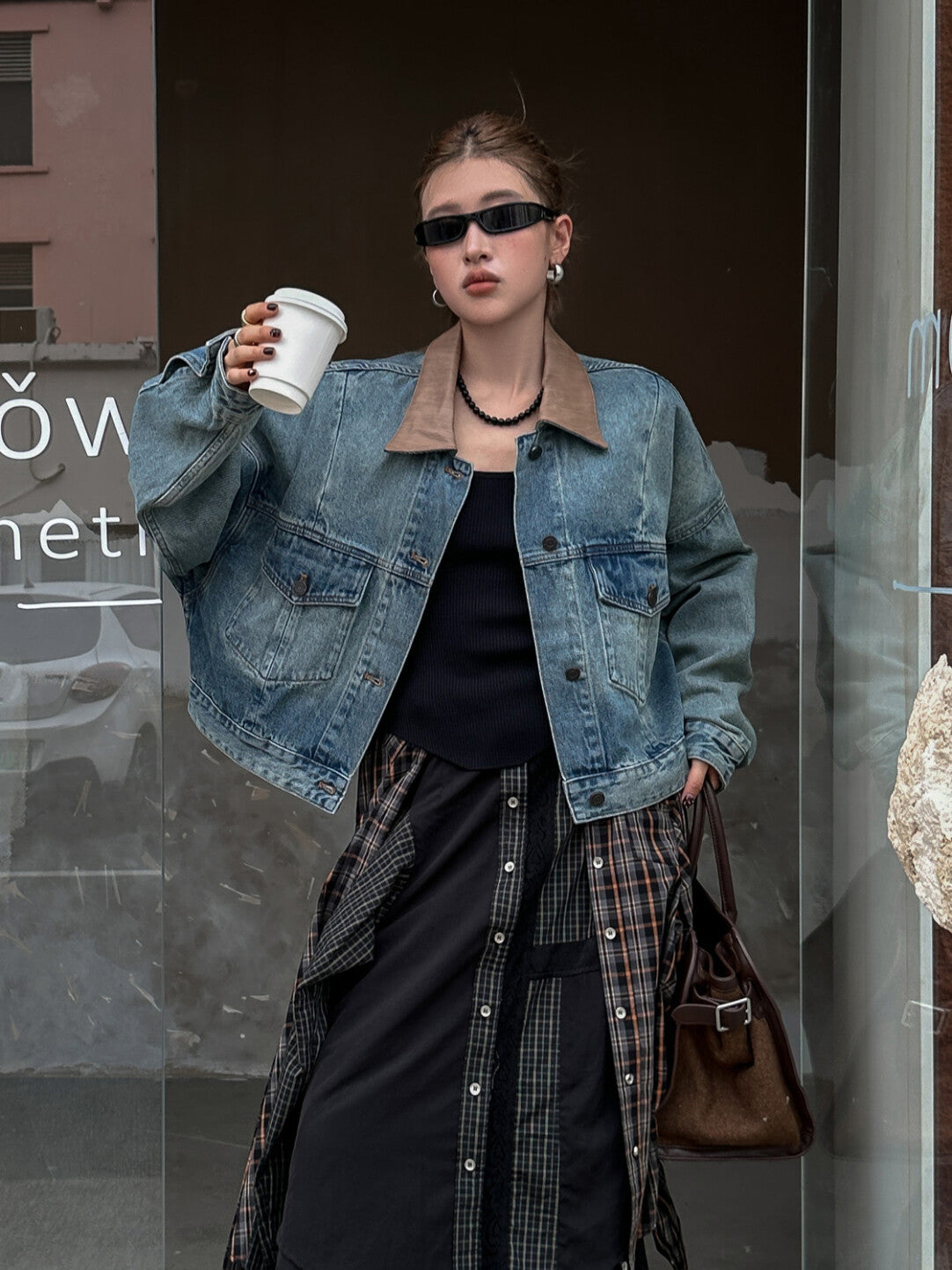 Vintage American Relaxed Denim Jacket - Classic Comfort, Timeless Cool」