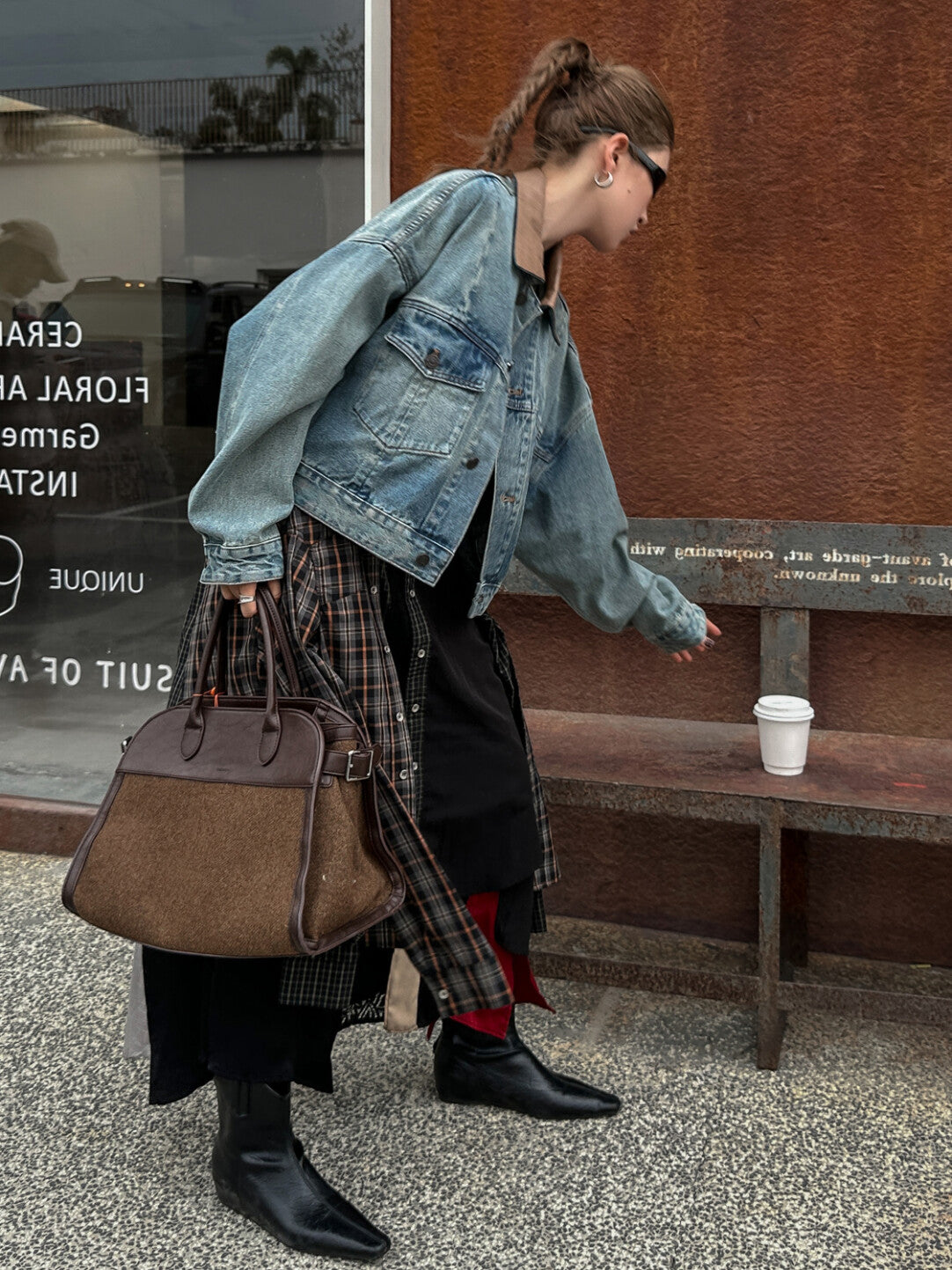 Vintage American Relaxed Denim Jacket - Classic Comfort, Timeless Cool」