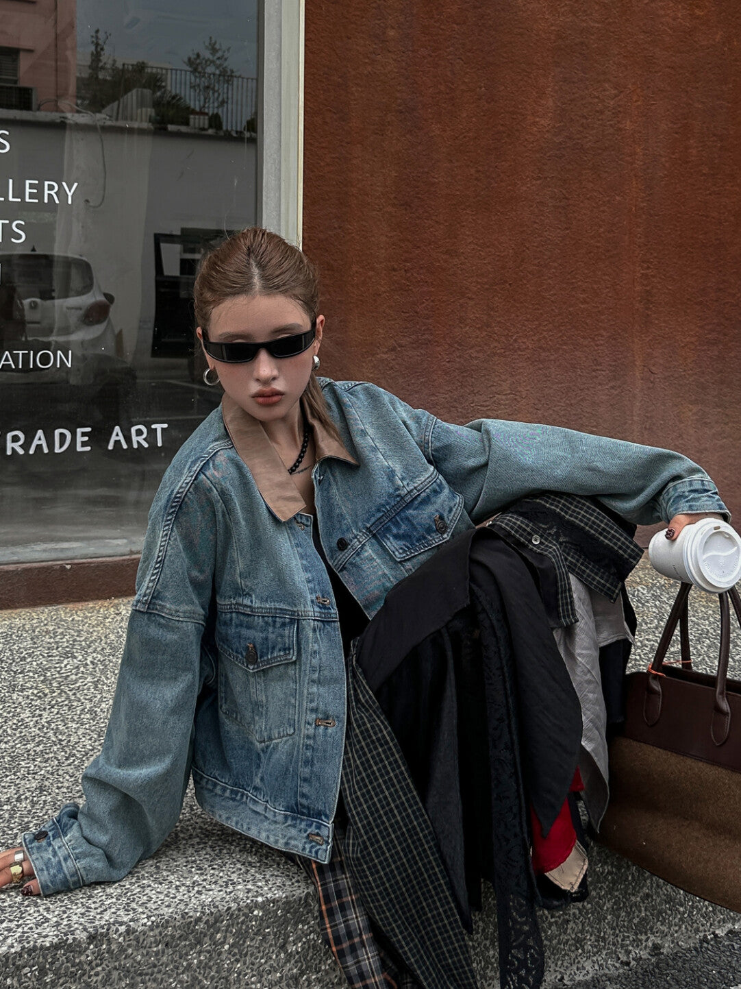 Vintage American Relaxed Denim Jacket - Classic Comfort, Timeless Cool」