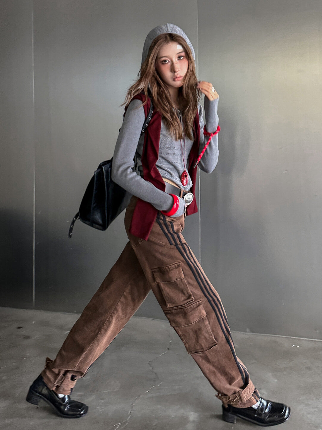 Heavy-Duty Washed Bandit Utility Pants - Rugged Tactical Edge」