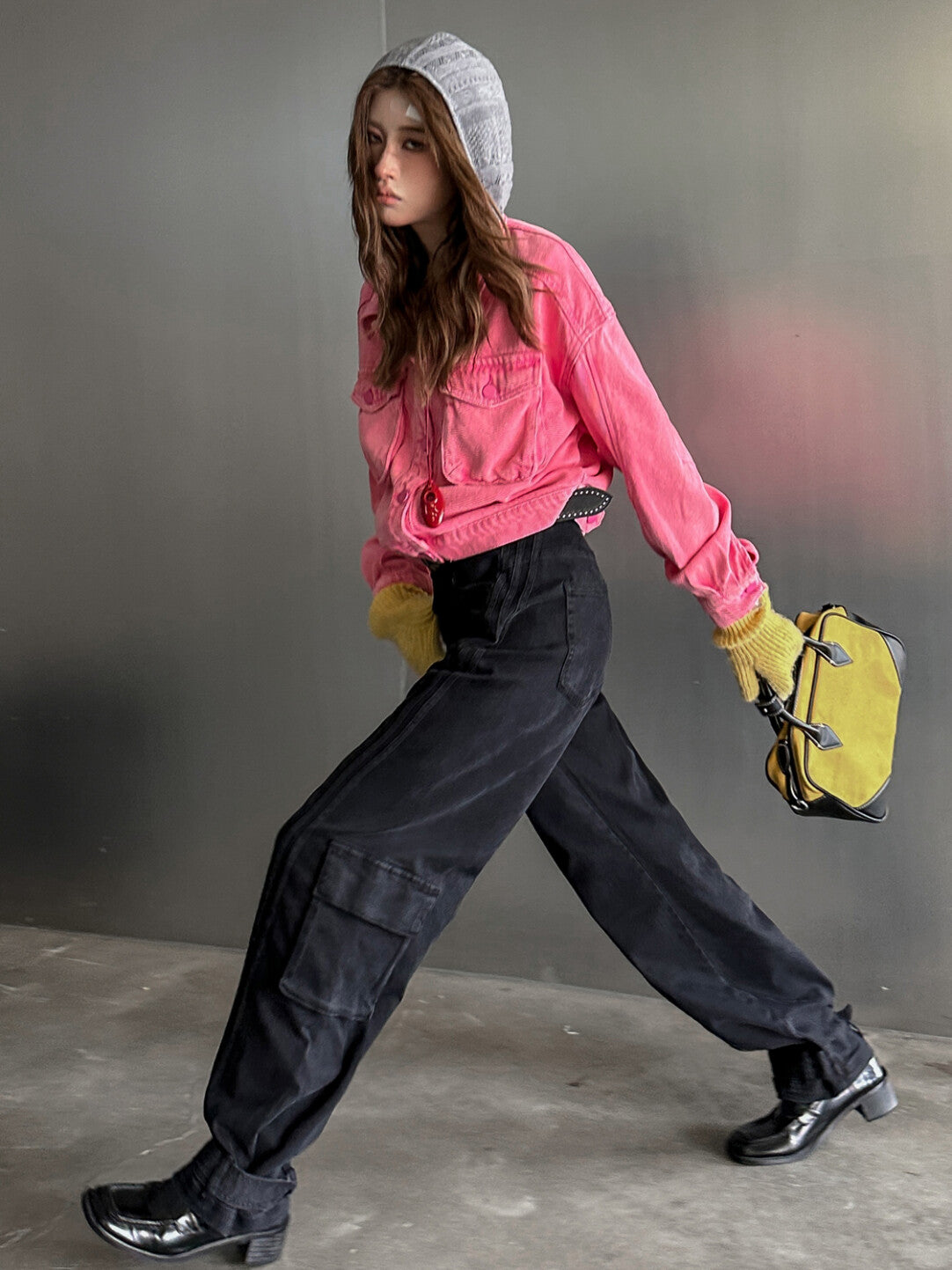 Heavy-Duty Washed Bandit Utility Pants - Rugged Tactical Edge」