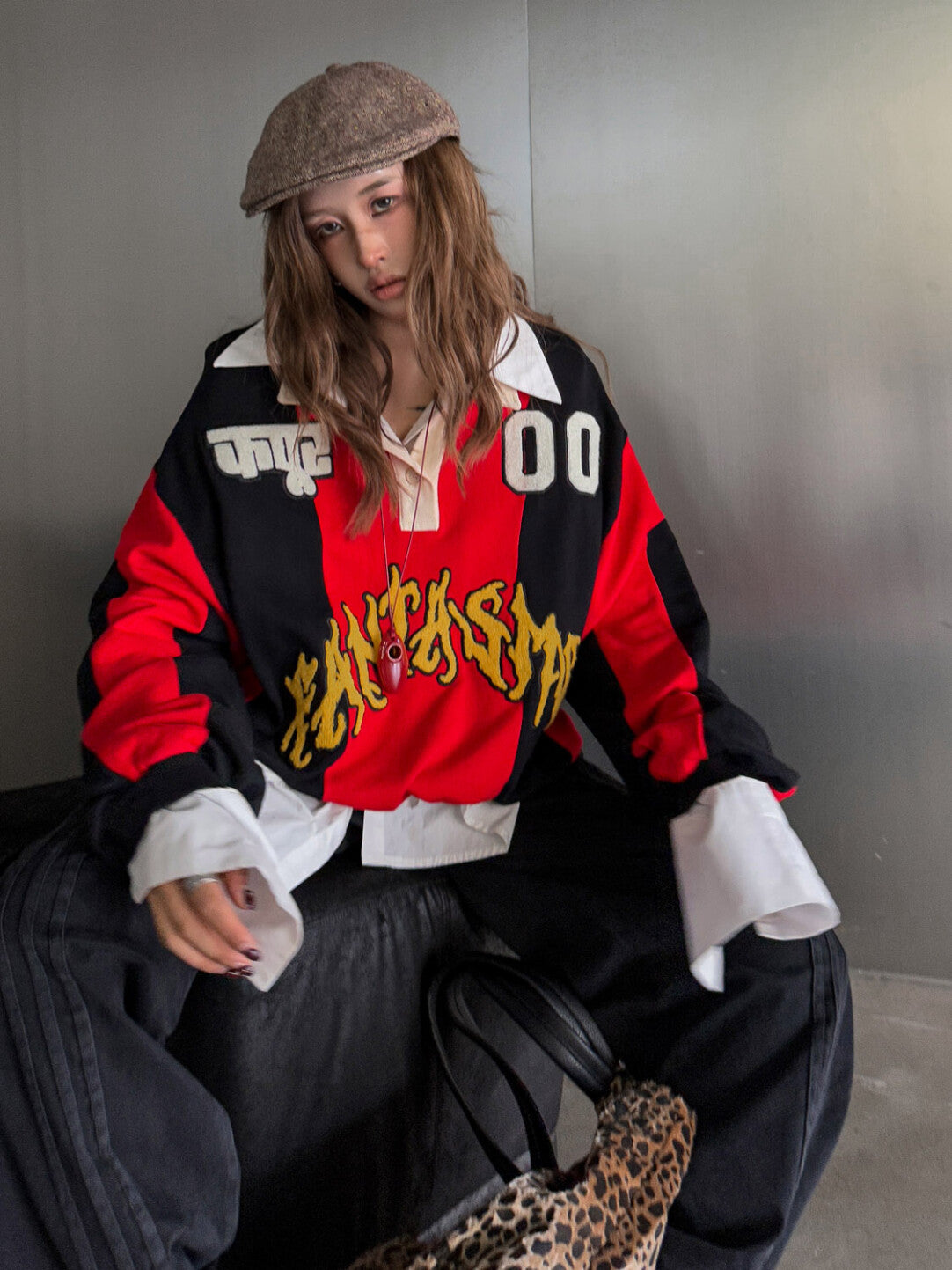 Refined Sport-Chic Colorblock Hoodie - Where Athletic Edge Meets Tailored Sophistication