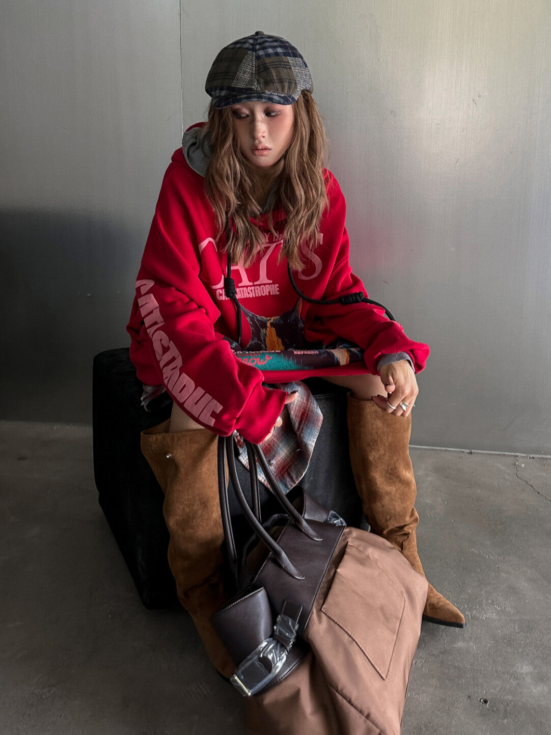 Whimsical Oversized Cat Hoodie - Playful Comfort with Purr-sonality」