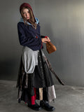 Color-Block Hooded Blazer - Where Street Meets Sophistication」